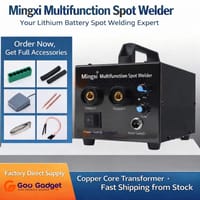 18650 Battery Pack DIY Spot Welding Machine with Foot Switch Control_img_1