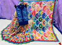 Sharee Panjabi Couple with Blouse Piece_img_0