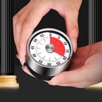 Mechanical Timer Kitchen Cooking Countdown Alarm Clock_img_0