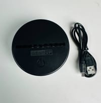 GearUP Acrylic Multicolor Night Lamp Black(Dolphin)_img_1