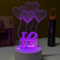 GearUP Acrylic Multicolor Night Lamp (Love Baloon)_img_0