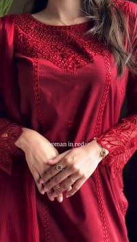 Red Maroon Gown_img_1