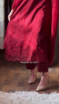 Red Maroon Gown_img_4