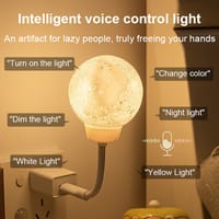 Moon Light Voice Controlled LED Lamp_img_0