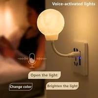 Moon Light Voice Controlled LED Lamp_img_2