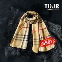 Burber*y print silk scarf 🧣_img_1