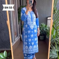 Lucknow two piece Kurti set_img_5