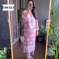 Lucknow two piece Kurti set_img_3