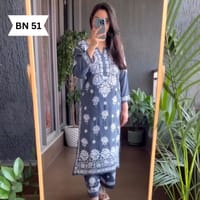Lucknow two piece Kurti set_img_1