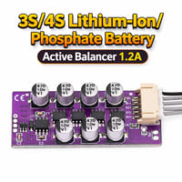 3S 4S Lithium Battery Capacitive Active Equalizer Balancer Plate 1.2A Energy Transfer Type S0334_img_0