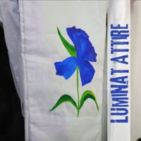 Blue flower kamij set_img_3