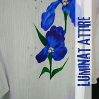 Blue flower kamij set_img_2