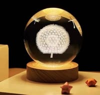 3D Crystal Ball – Dandelion (7 Color Base)_img_0