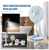 Rechargeable Folding LED Fan Light_img_0