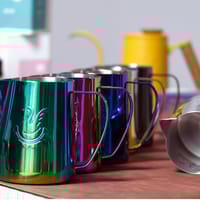 Milk pitcher special edition JIBBI LITTLE Swan pointed mouth Garland Cup Internet celebrity Garland jar 600ml_img_3