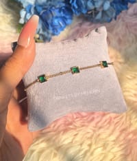 Green stone bracelet_img_1