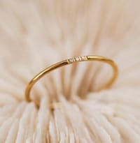 Minimalist ring (BEST SELLER)🔥 size -5_img_1