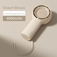 JISULIFE FA43 Handheld Turbo Fan 4000mAh – Brown Color_img_0