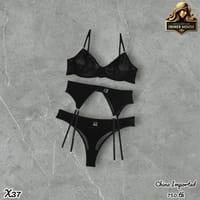 Mesh Erotic Lingerie Set(3 Part)_img_1