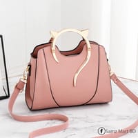 Luxury Premium Quality Medium Size Ladies PU Leather Bag_img_1