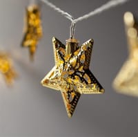 STAR SHAPE STEEL CASE FAIRY LIGHTS (20 Pcs., 15 Feet)_img_1