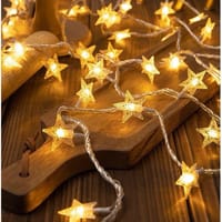STAR SHAPE STEEL CASE FAIRY LIGHTS (20 Pcs., 15 Feet)_img_3