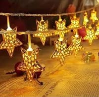 STAR SHAPE STEEL CASE FAIRY LIGHTS (20 Pcs., 15 Feet)_img_7