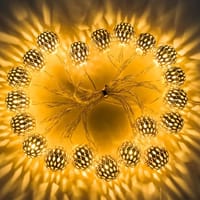 BALL SHAPE STEEL CASE FAIRY LIGHTS (20 Pcs., 15 Feet)_img_3