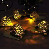 LEAF SHAPE STEEL CASE FAIRY LIGHTS (20 Pcs., 15 Feet)_img_2