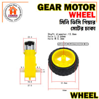 1PCS-Smart Car Robot Plastic Tire Wheel_img_4