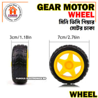 1PCS-Smart Car Robot Plastic Tire Wheel_img_6