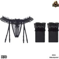 luxury Floral Lace Garter Panty with Pearl Accent – Stylish Women’s Lingerie_img_7