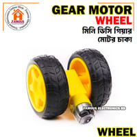 1PCS-Smart Car Robot Plastic Tire Wheel_img_0