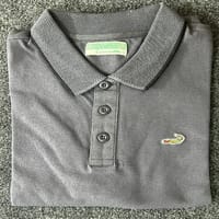Crocodile Solid Gray Color Polo T-Shirt_img_0