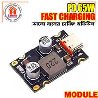 QC4.0 QC3.0 Type-C USB PD65W Fast Charging Adapter Module DC8-32V 3.25A 65W Step Down Module For Huawei SCP/FCP Apple PD_img_6