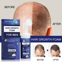 East Moon Hair Growth Foam Hair Deep Repair Roots Hair Follicles Thick Moisturizing Care 60g._img_1