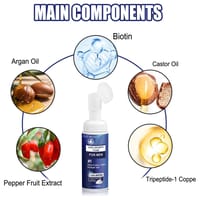 East Moon Hair Growth Foam Hair Deep Repair Roots Hair Follicles Thick Moisturizing Care 60g._img_3