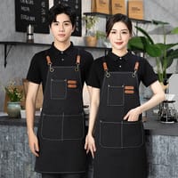 Barista apron polyester fabric_img_0