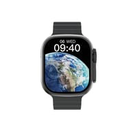 Microwear U10 Ultra Calling Smart Watch – Black Color_img_0