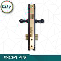 এবি ব্লাক রঙের ডোর লক উচ্চ সুরক্ষার স্ট্যান্ডার্ড সাইজের হ্যান্ডেল লক প্রধান দরজার লক Door Lock_img_3