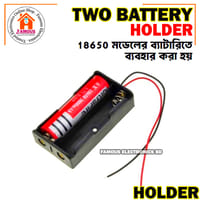 3.7V 18650 Double Lithium Battery Storage Case Box Holder_img_0