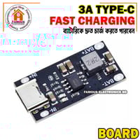 Lithium Battery 18650 Charging Module 3A Type C Fast Charging Board_img_3