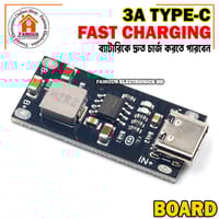 Lithium Battery 18650 Charging Module 3A Type C Fast Charging Board_img_2