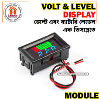 Battery Charge Level Indicator 12V 24V 36V 48V 60V 72V Lithium Battery Capacity Meter Tester With LED Voltmeter for Cars Motorcycles Etc_img_1