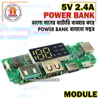 LED Dual USB 5V 2.4A Micro/Type-C USB Mobile Power Bank 18650 Charging Module Lithium Battery Charger Board Circuit Protection_img_2