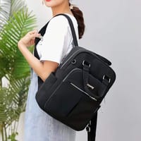 New leisure nylon ladies CHINA Bagpack (Black)........................  ঢাকা সিটিতে ৭০, বাইরে ১৩০ টাকা কুরিয়ার চার্জ প্রযোজ্য_img_2