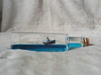 Unsinkable Ship Decoration Unique Non-sinking Pirate Ship Drift Bottle Ornament Perfect Gift for Kids Adults Ideal for Christmas Birthdays Desktop Ship Decoration_img_0