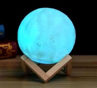 3D Moon Lamp 16 Colors Remote & Touch - 15 cm Table Lamp - Table Lamp_img_2
