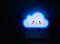 Beautiful Cloud Shape Night Light, LED DIM Light, Energy Saving Cartoon Night Light,_img_1