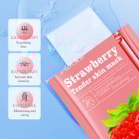 SADOER Strawberry Nourishing Tender Skin Facial Sheet Mask_img_1